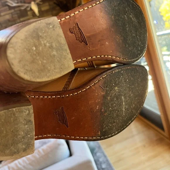 Red wing boots | booties lace up | tan | womens 8.5 - Picture 4 of 6